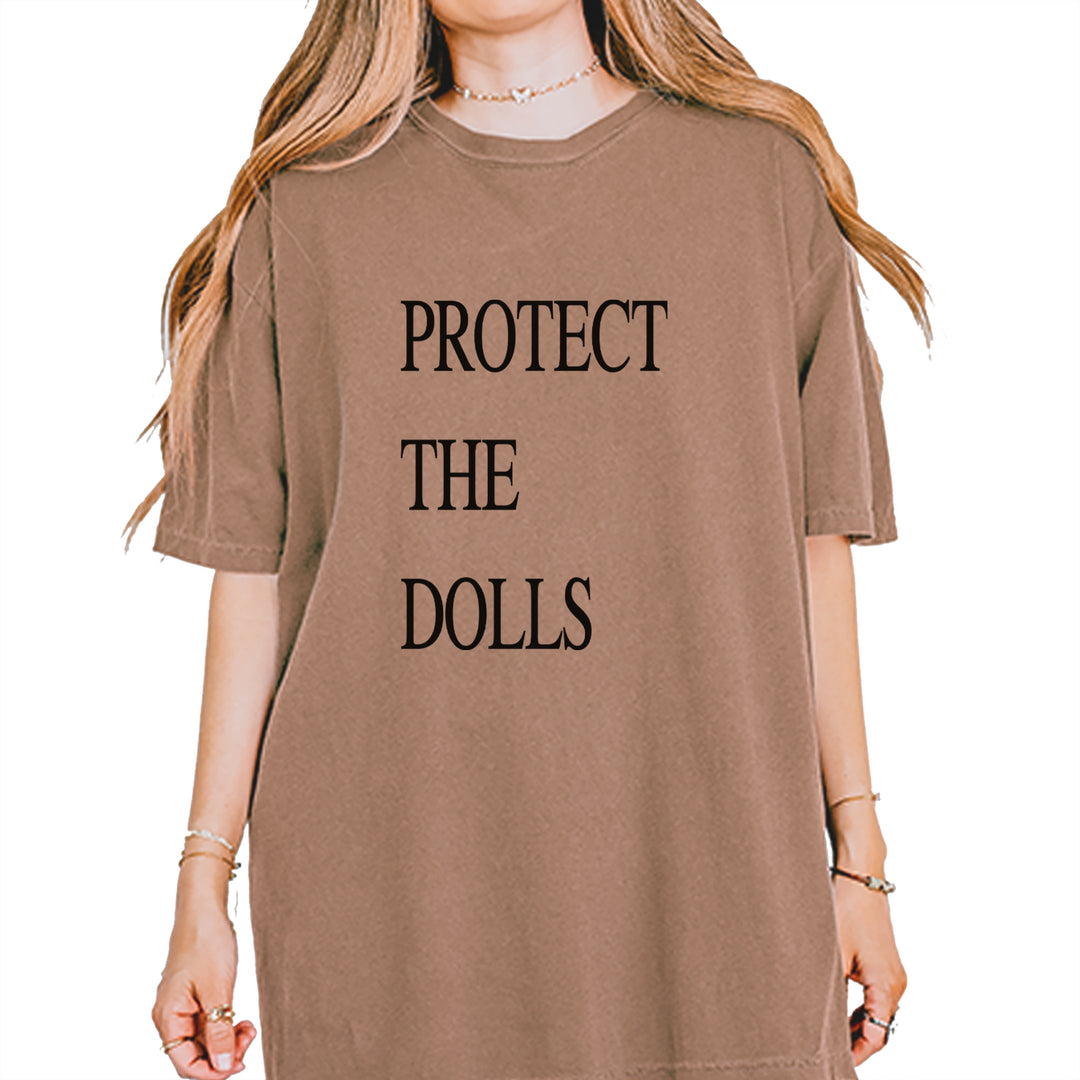 Protect The Dolls Equal Rights Vintage Soft Unisex T-shirt Espresso