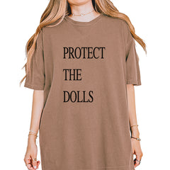 Protect The Dolls Equal Rights Vintage Soft Unisex T-shirt Espresso