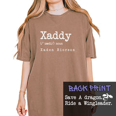 Xaddy Save A Dragon Ride A Wingleader Vintage Soft Unisex T-shirt Espresso