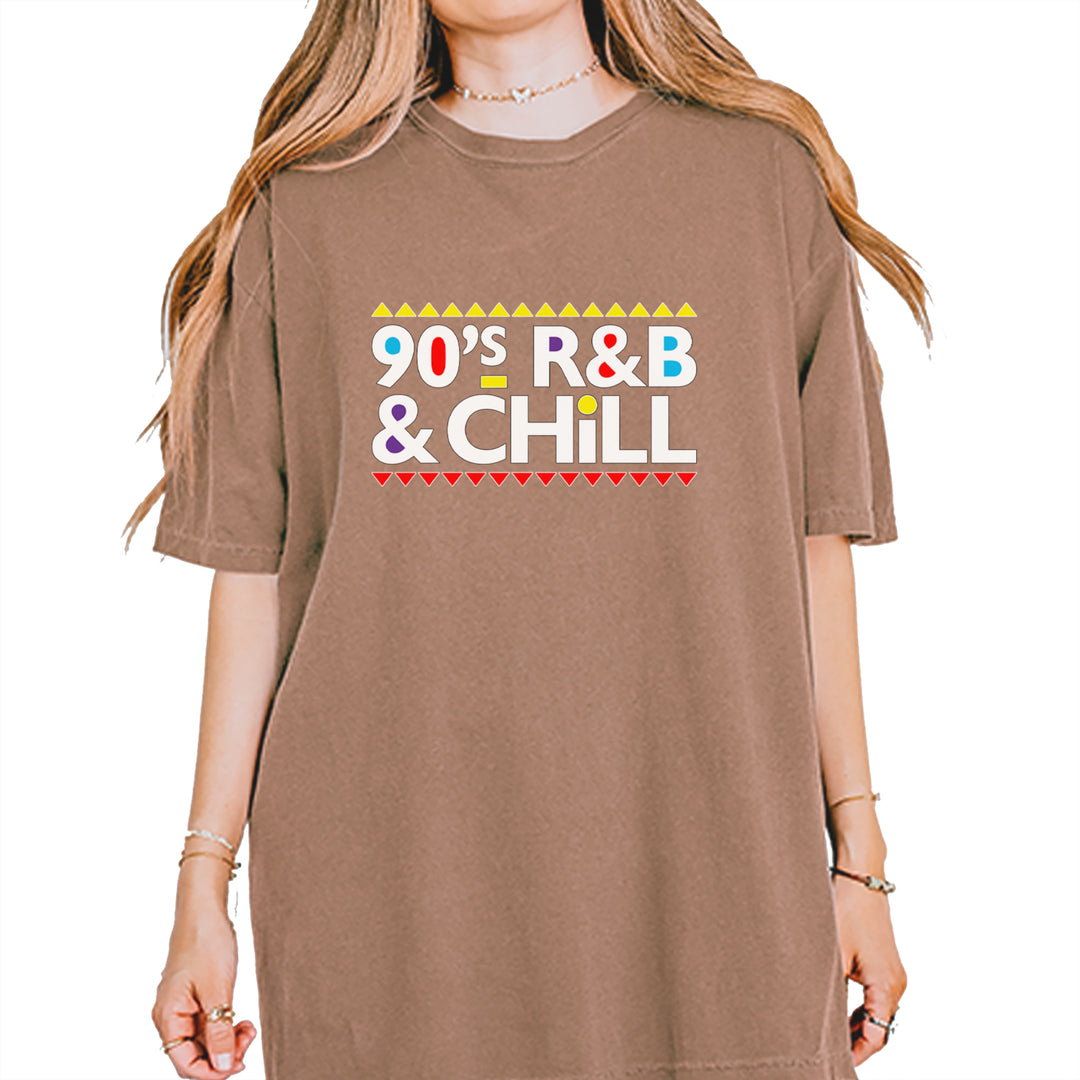 90s R&B and Chill Retro Throwback Vintage Soft Unisex T-shirt Espresso