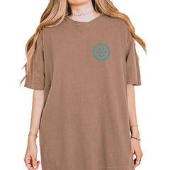 TLC To Love a Canine Dog Rescue Teal Vintage Soft Unisex T-shirt Espresso