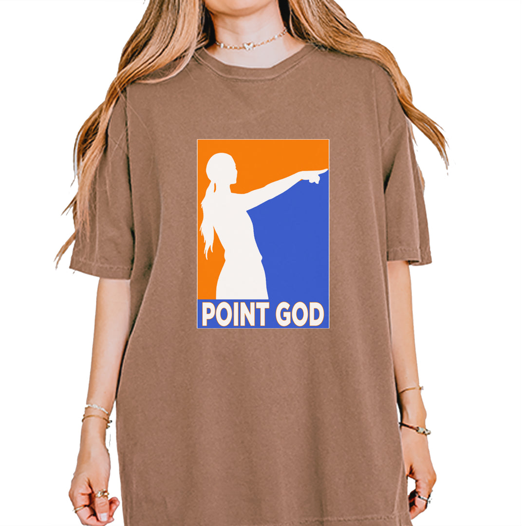 Point God Cunningham Basketball Pointing Meme  Vintage Soft Unisex T-shirt Espresso