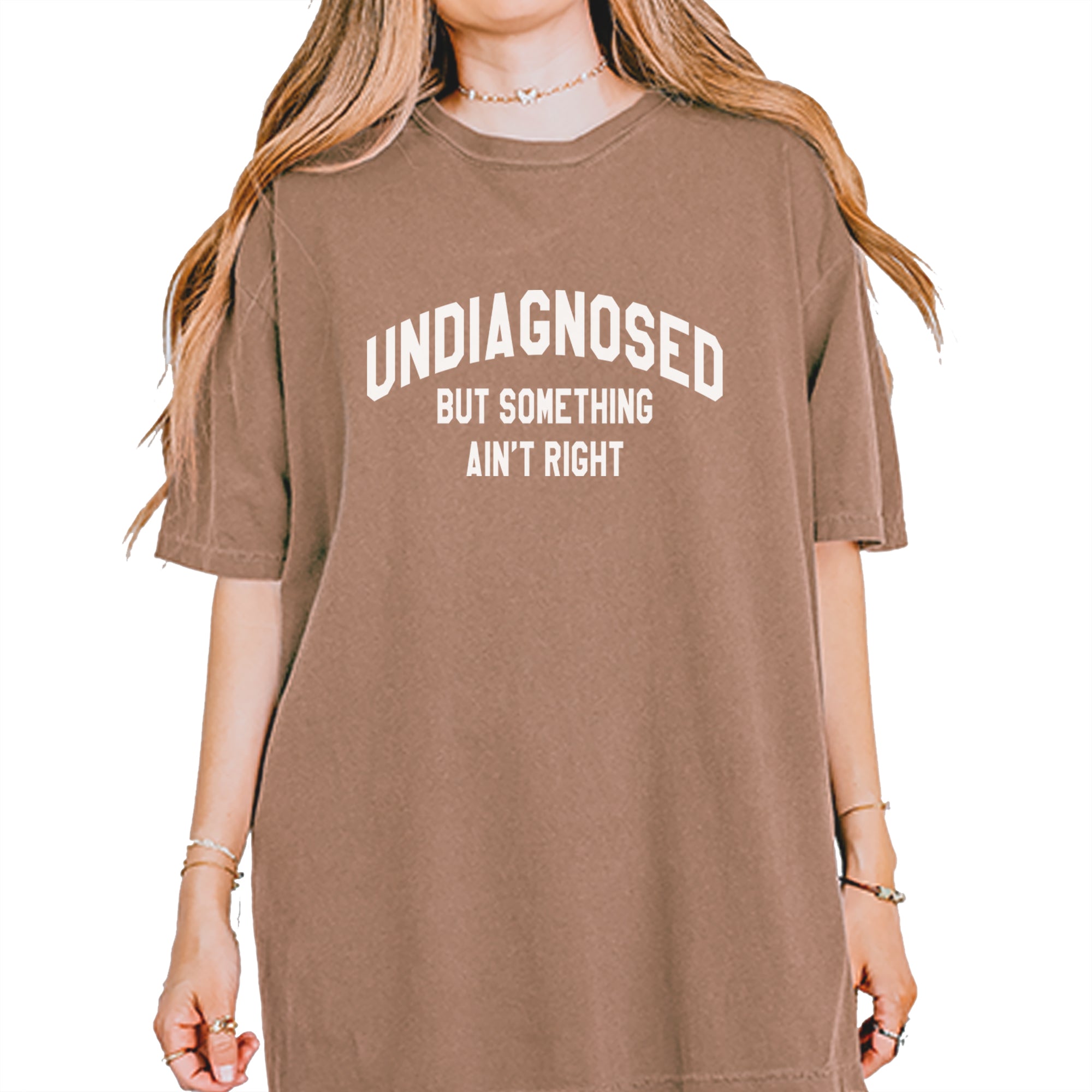 Undiagnosed But Something Ain't Right Vintage Soft Unisex T-shirt Espresso