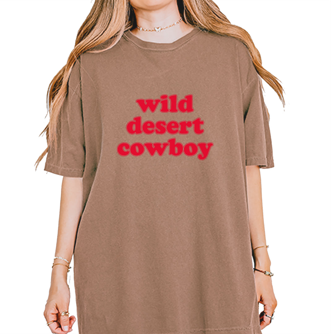 Wild Desert Cowboy Country Vintage Soft Unisex T-shirt Espresso