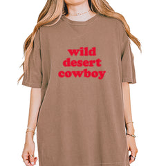 Wild Desert Cowboy Country Vintage Soft Unisex T-shirt Espresso