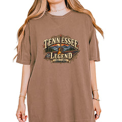 Tennessee Legend Country Music Dolly Vintage Soft Unisex T-shirt Espresso