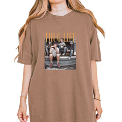 Golden Girls Thug Life Street Vintage Soft Unisex T-shirt Espresso