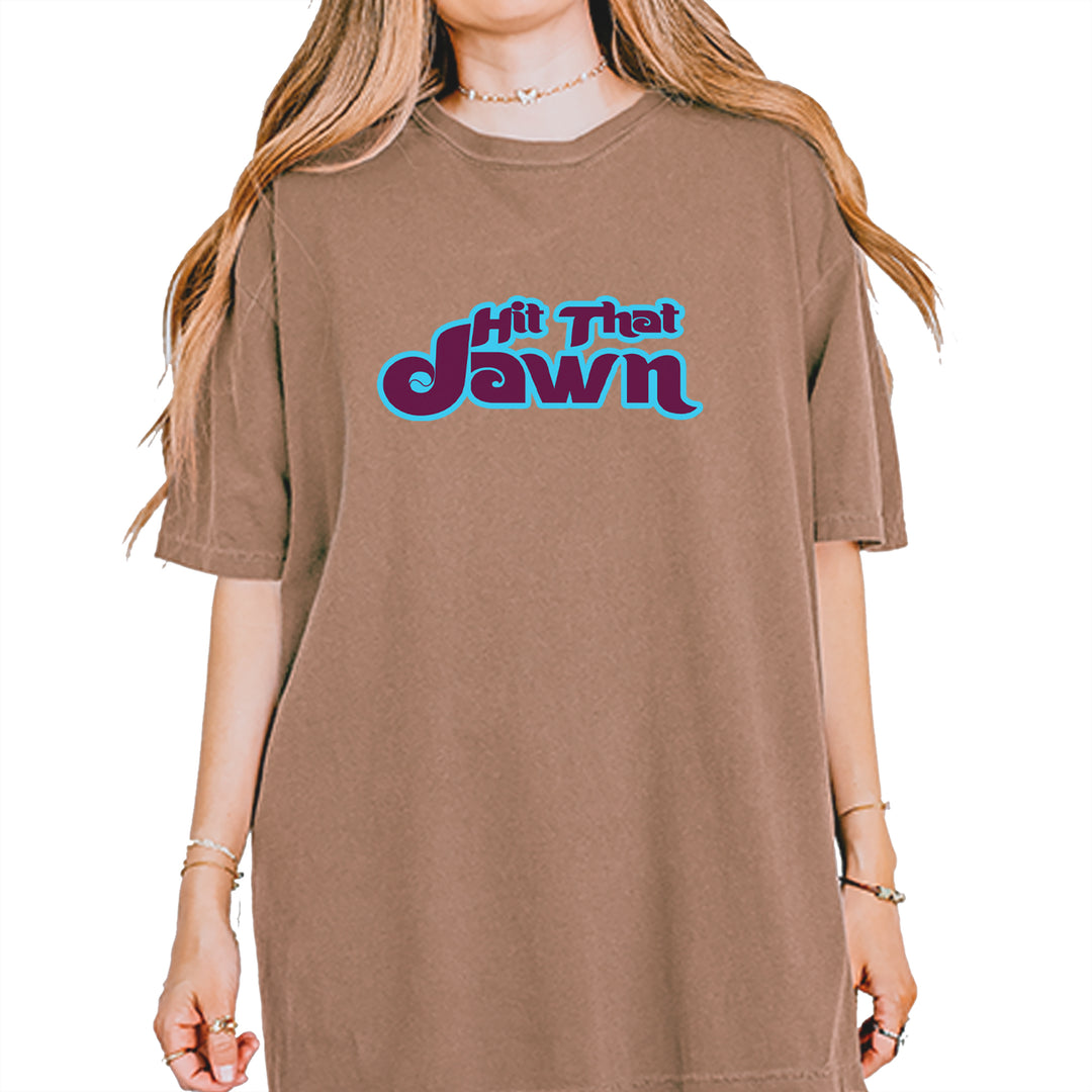 Hit That Jawn Philly Baseball Vintage Soft Unisex T-shirt Espresso