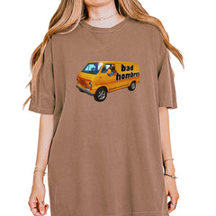 Bad Hombres Van West Chester Band Vintage Soft Unisex T-shirt Espresso