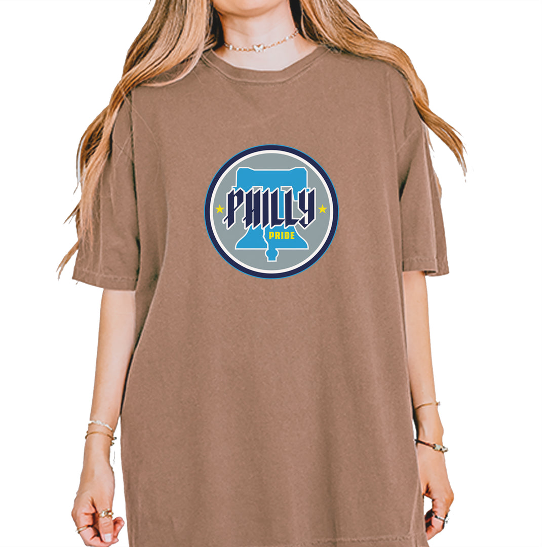 Philly Pride Liberty Bell Vintage Soft Unisex T-shirt Espresso