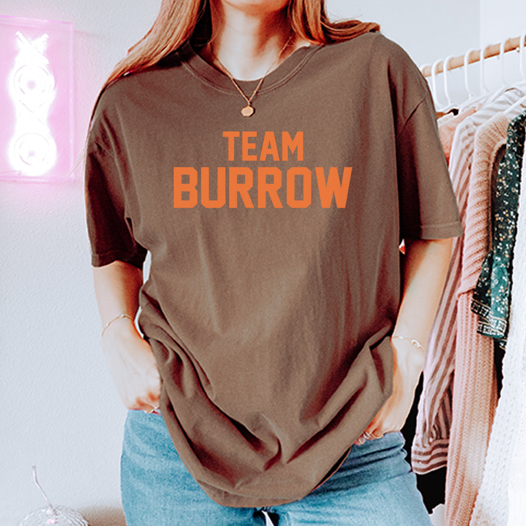 Team Burrow Cincinnati Vintage Soft Unisex T-shirt 