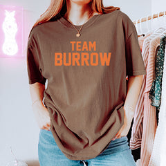 Team Burrow Cincinnati Vintage Soft Unisex T-shirt 