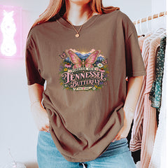 Forever Our Tennessee Butterfly Dolly Vintage Soft Unisex T-shirt 