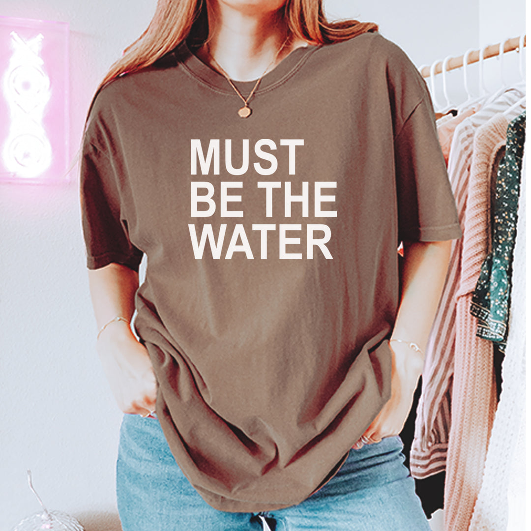 Must Be The Water Funny Racing Meme Vintage Soft Unisex T-shirt 