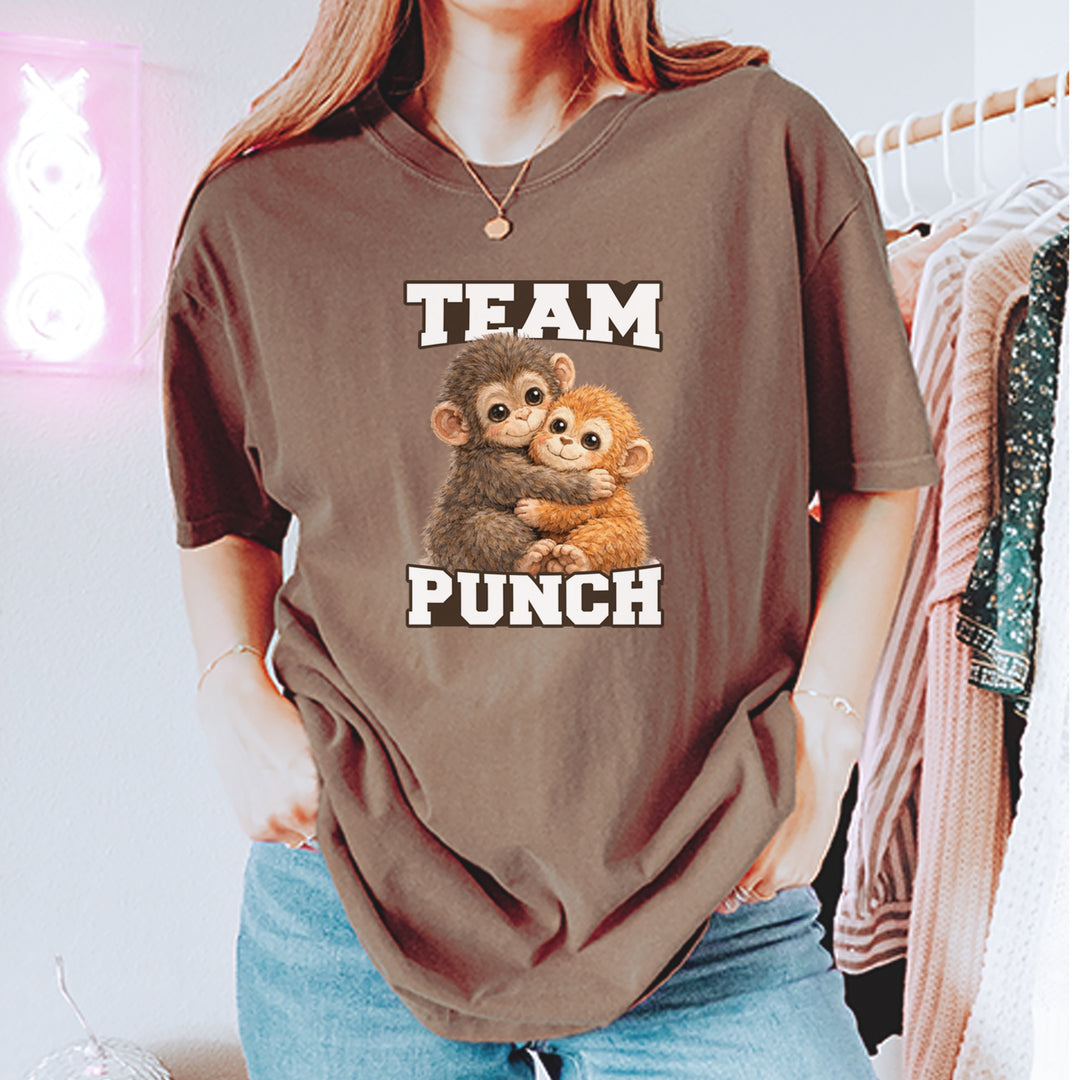 Team Punch Panchi-kun Monkey Vintage Soft Unisex T-shirt 