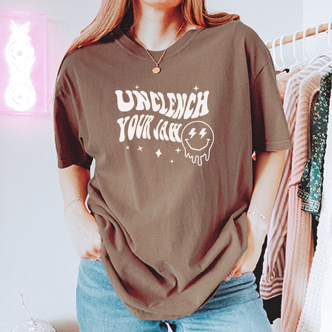 Unclench Your Jaw Festival Rave EDM Vintage Soft Unisex T-shirt