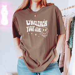 Unclench Your Jaw Festival Rave EDM Vintage Soft Unisex T-shirt