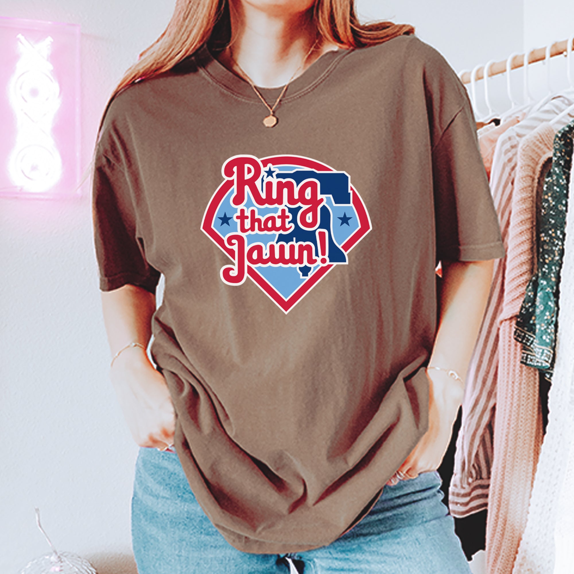 Ring That Jawn Philly Baseball Vintage Soft Unisex T-shirt 