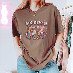 67 Candy Swirl Meme Vintage Soft Unisex T-shirt 