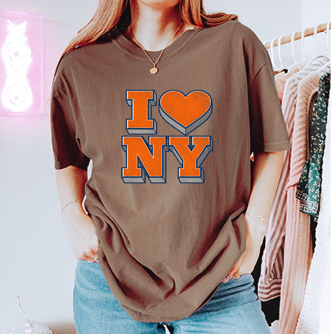 New York City Pride Heart Vintage Soft Unisex T-shirt 
