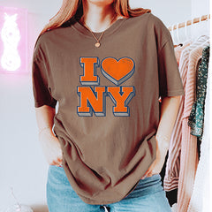 New York City Pride Heart Vintage Soft Unisex T-shirt 