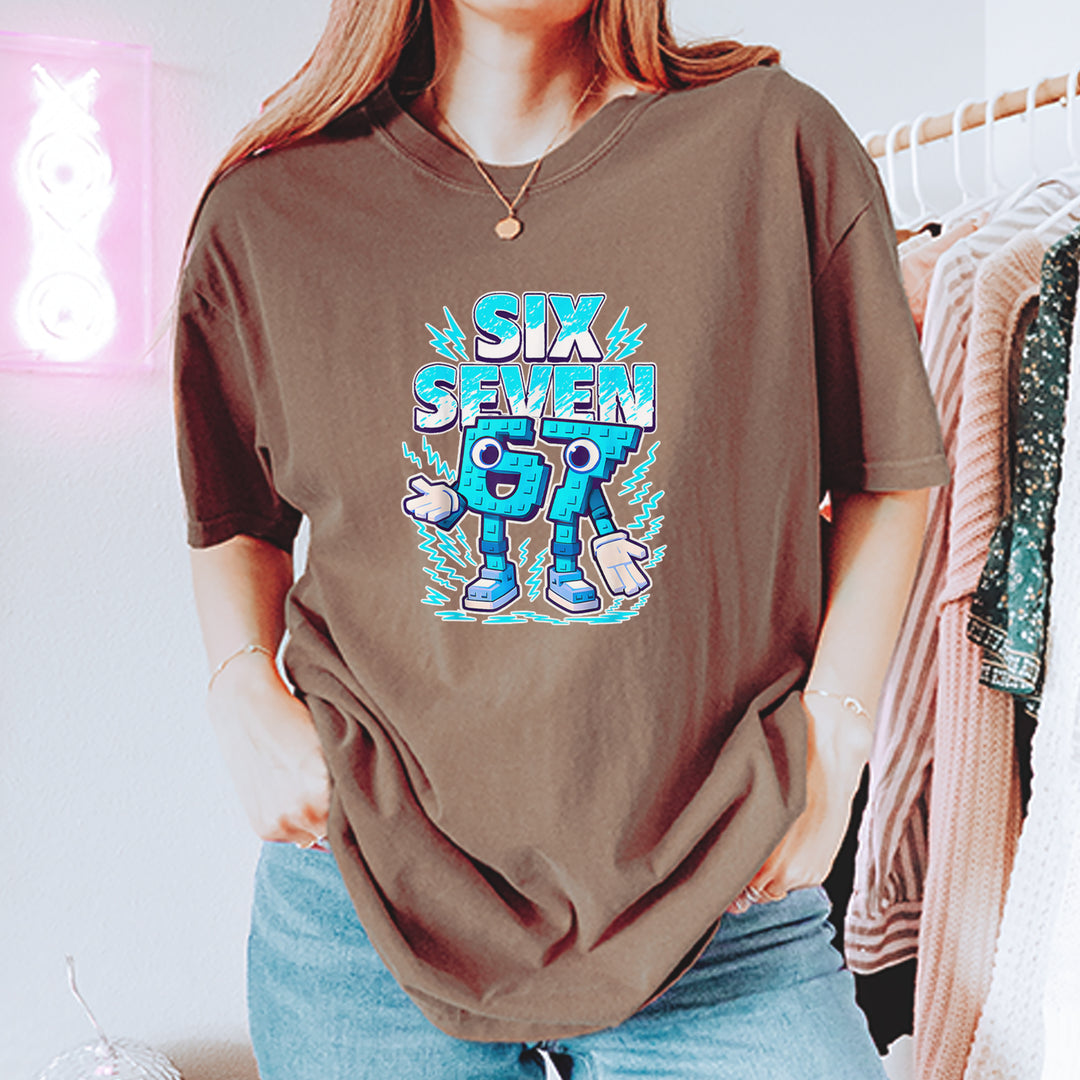 67 Brainrot Meme Slang Vintage Soft Unisex T-shirt 