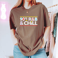 90s R&B and Chill Retro Throwback Vintage Soft Unisex T-shirt 