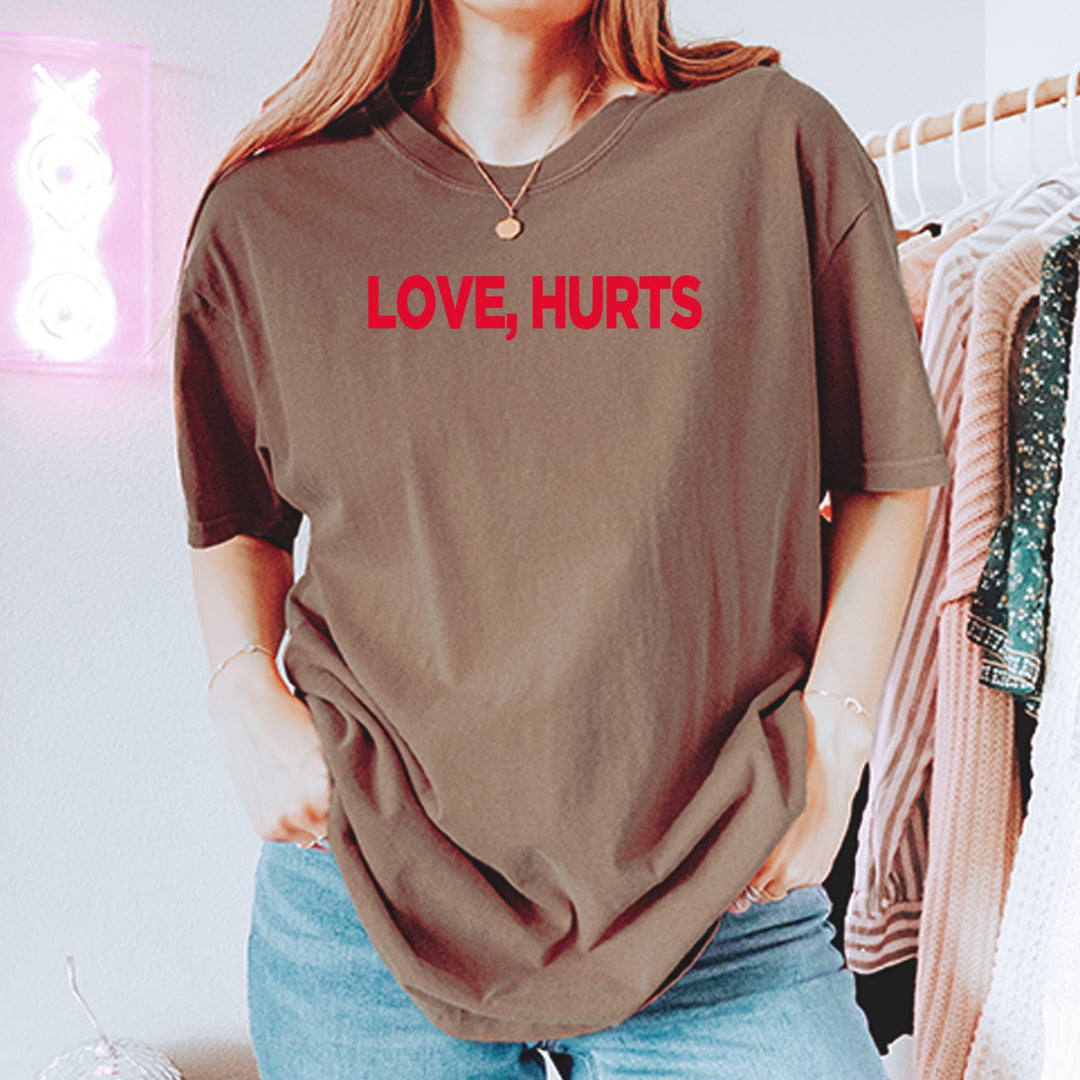 Love Hurts Vintage Soft Unisex T-shirt 