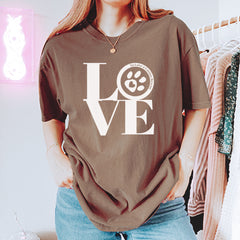 TLC LOVE Dog Rescue Vintage Soft Unisex T-shirt 