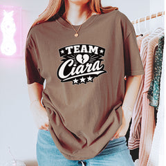 Team Ciara Scamanda Broken Heart Vintage Soft Unisex T-shirt 