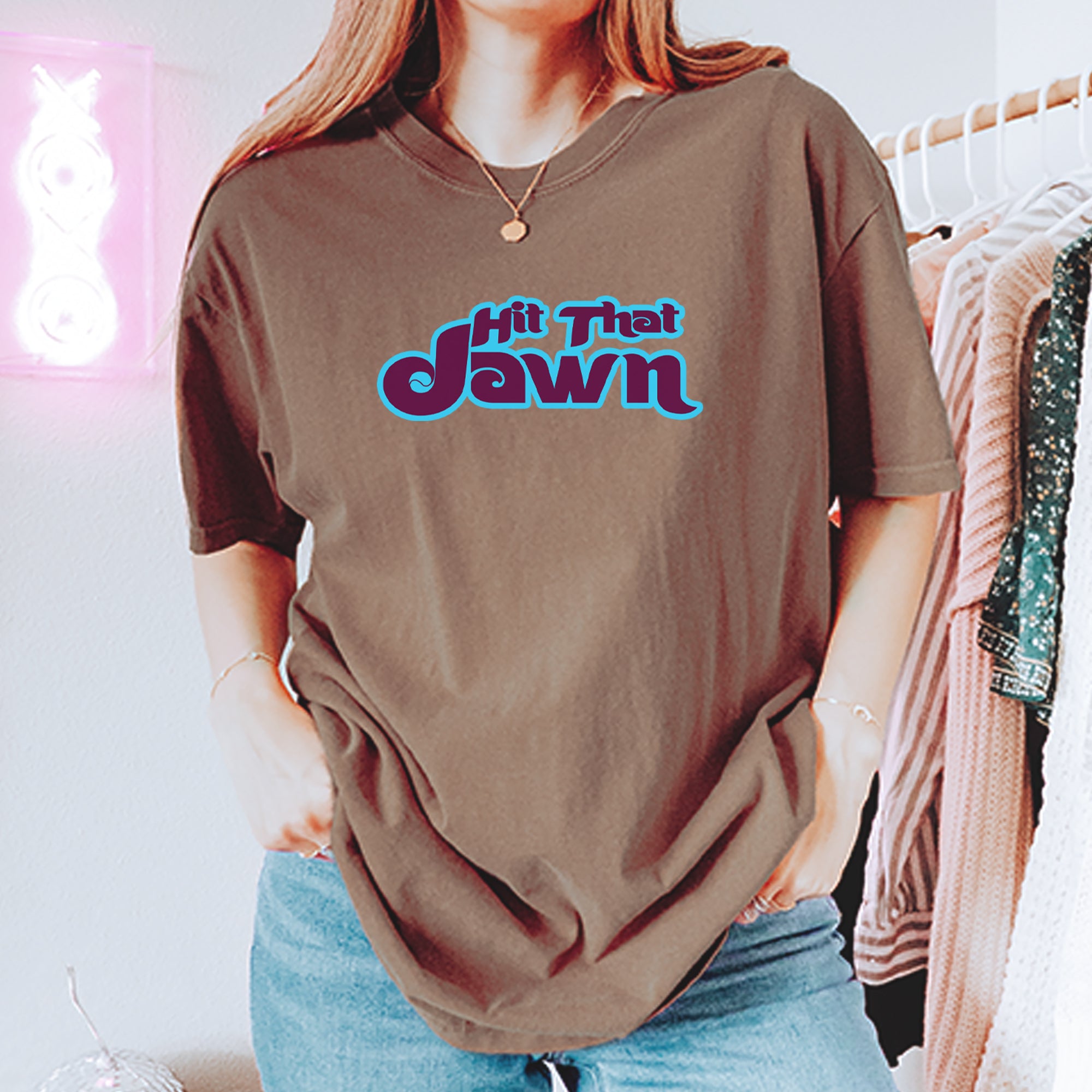 Hit That Jawn Philly Baseball Vintage Soft Unisex T-shirt 