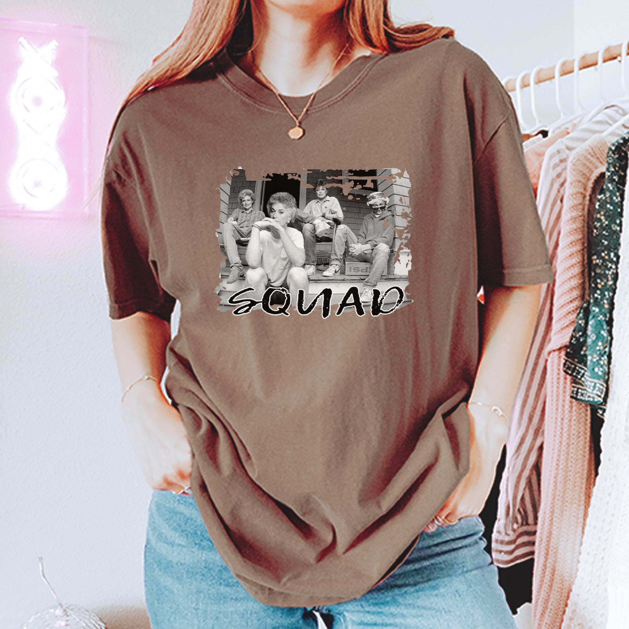 Squad Golden Girls Vintage Soft Unisex T-shirt 