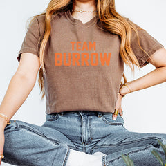 Team Burrow Cincinnati Vintage Soft Unisex T-shirt 
