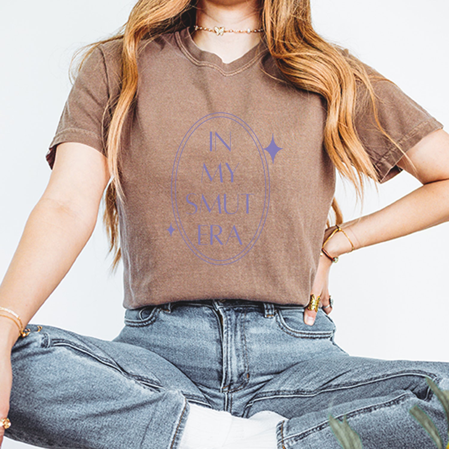 In My Smut Era Romantasy Vintage Soft Unisex T-shirt 