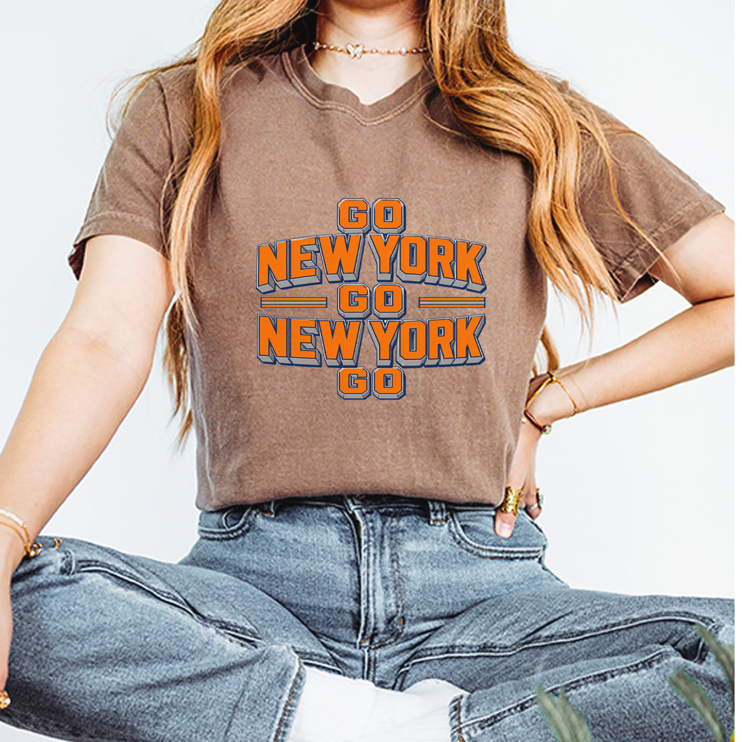 Go New York Go Basketball Vintage Soft Unisex T-shirt 