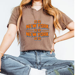 Go New York Go Basketball Vintage Soft Unisex T-shirt 