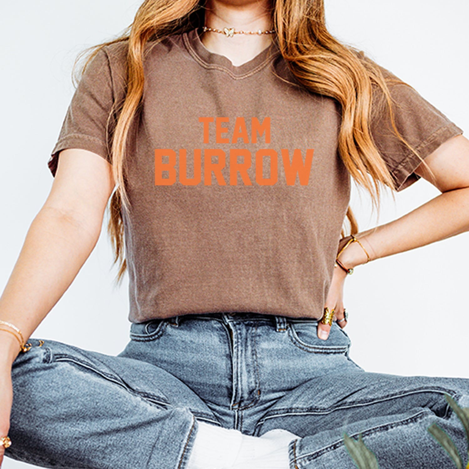 Team Burrow Cincinnati Vintage Soft Unisex T-shirt 