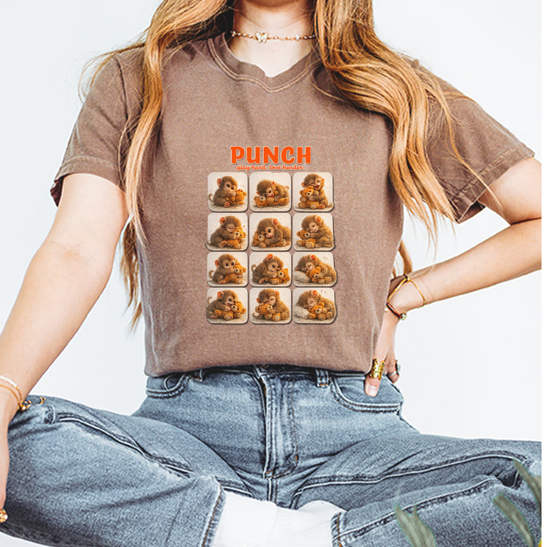Punch Play Hard Love Harder Vintage Soft Unisex T-shirt 