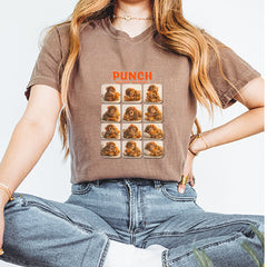 Punch Play Hard Love Harder Vintage Soft Unisex T-shirt 