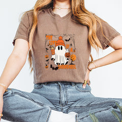 Life of a Showghoul Halloween Showgirl Vibes Vintage Soft Unisex T-shirt 