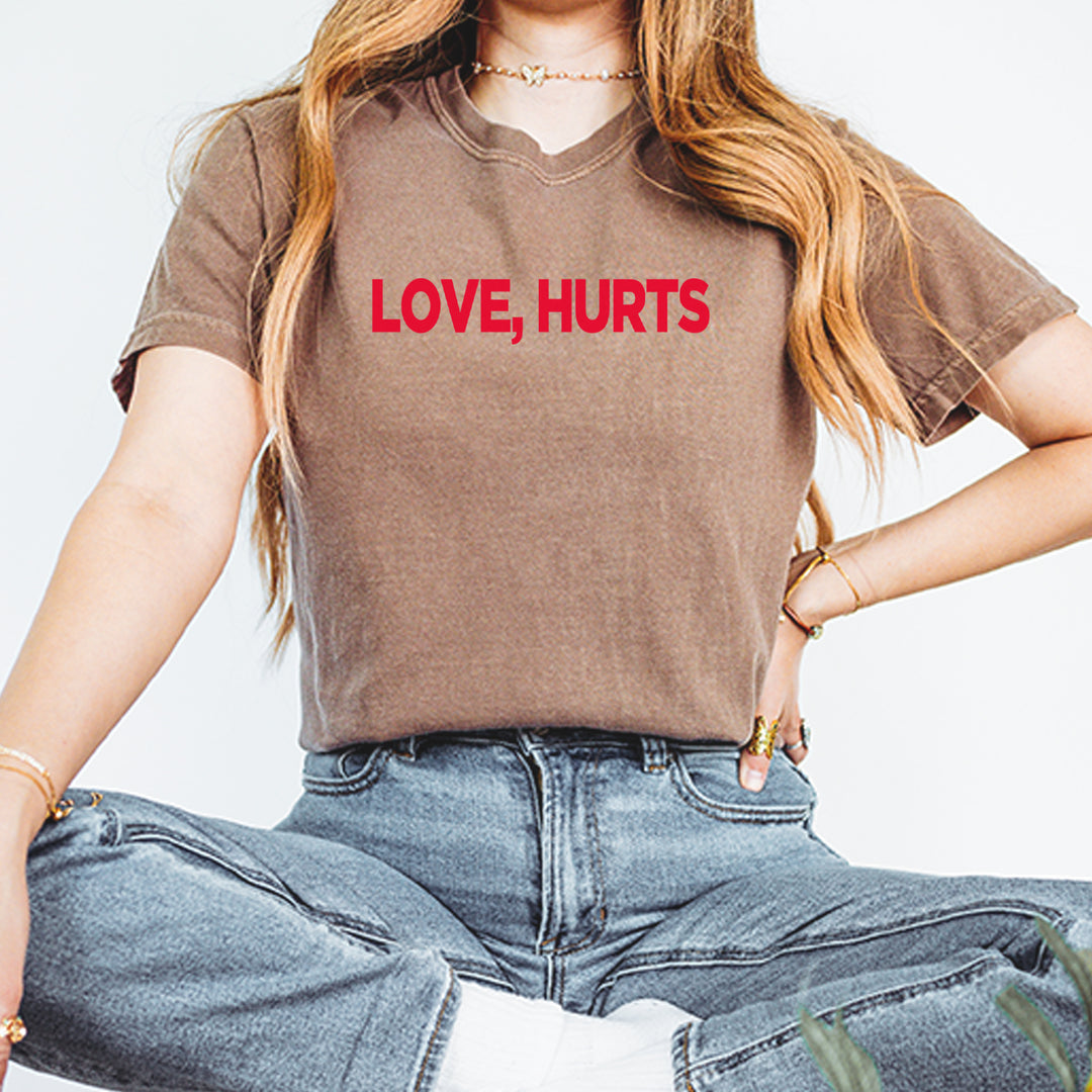 Love Hurts Vintage Soft Unisex T-shirt 