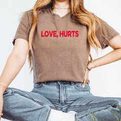 Love Hurts Vintage Soft Unisex T-shirt 
