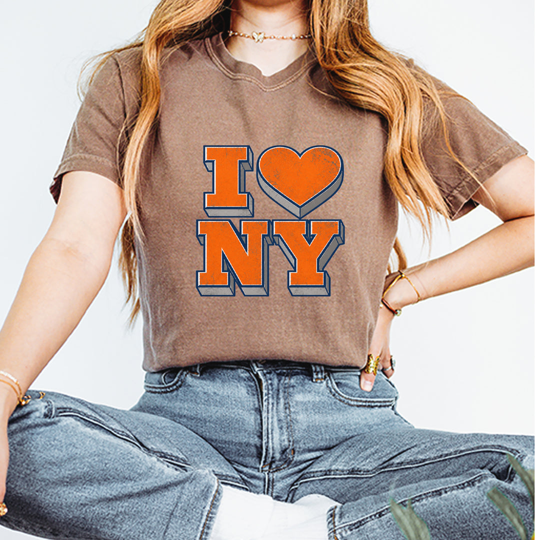 New York City Pride Heart Vintage Soft Unisex T-shirt 