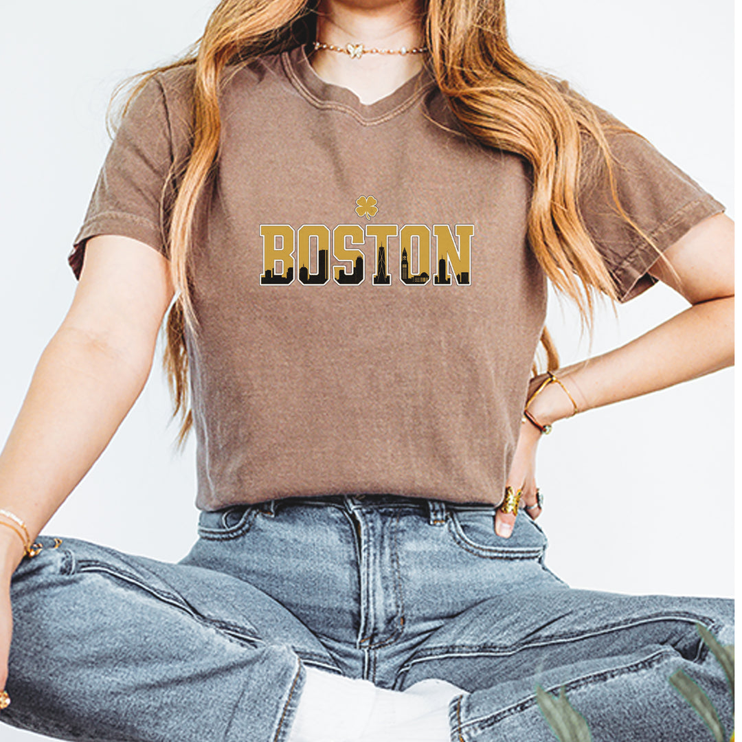 Boston City Pride Irish Vintage Soft Unisex T-shirt 