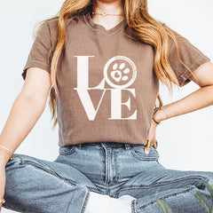 TLC LOVE Dog Rescue Vintage Soft Unisex T-shirt 