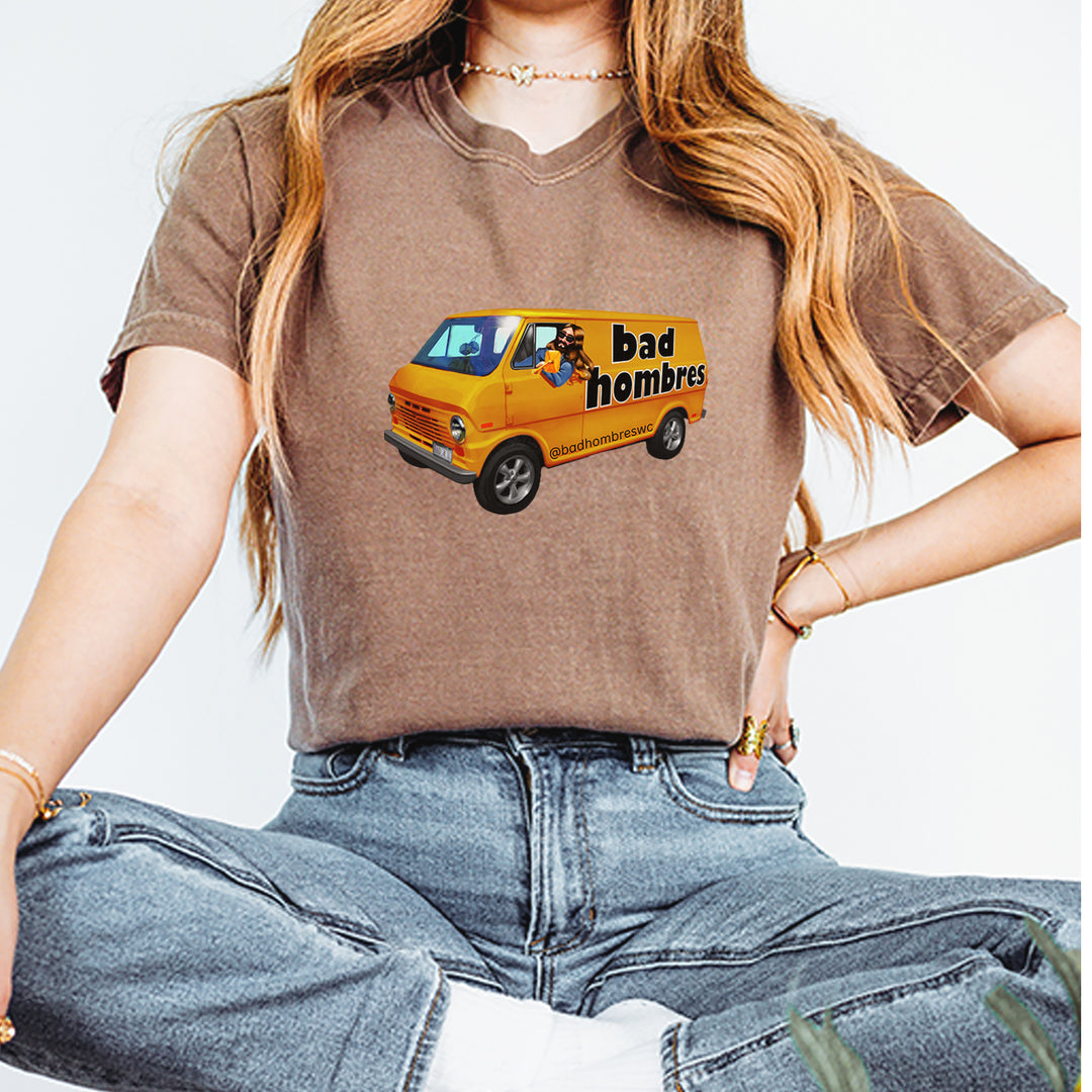 Bad Hombres Van West Chester Band Vintage Soft Unisex T-shirt 