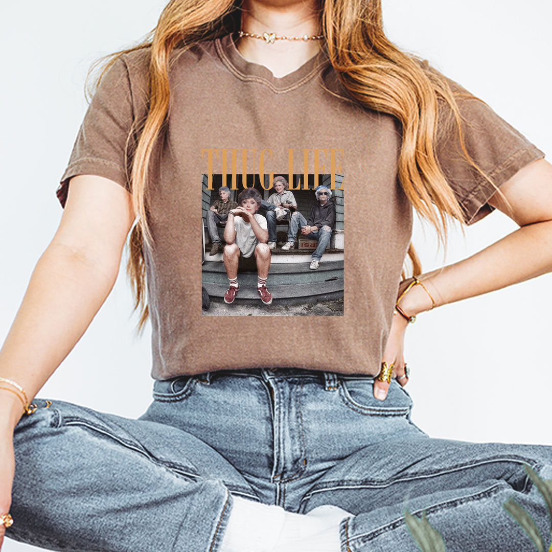 Golden Girls Thug Life Street Vintage Soft Unisex T-shirt 