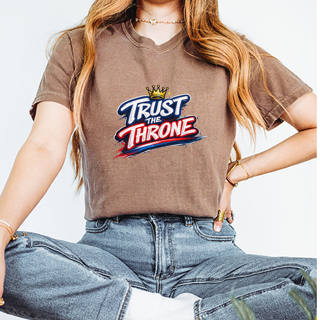 Trust The Throne Crown Philly Hoops Vintage Soft Unisex T-shirt 
