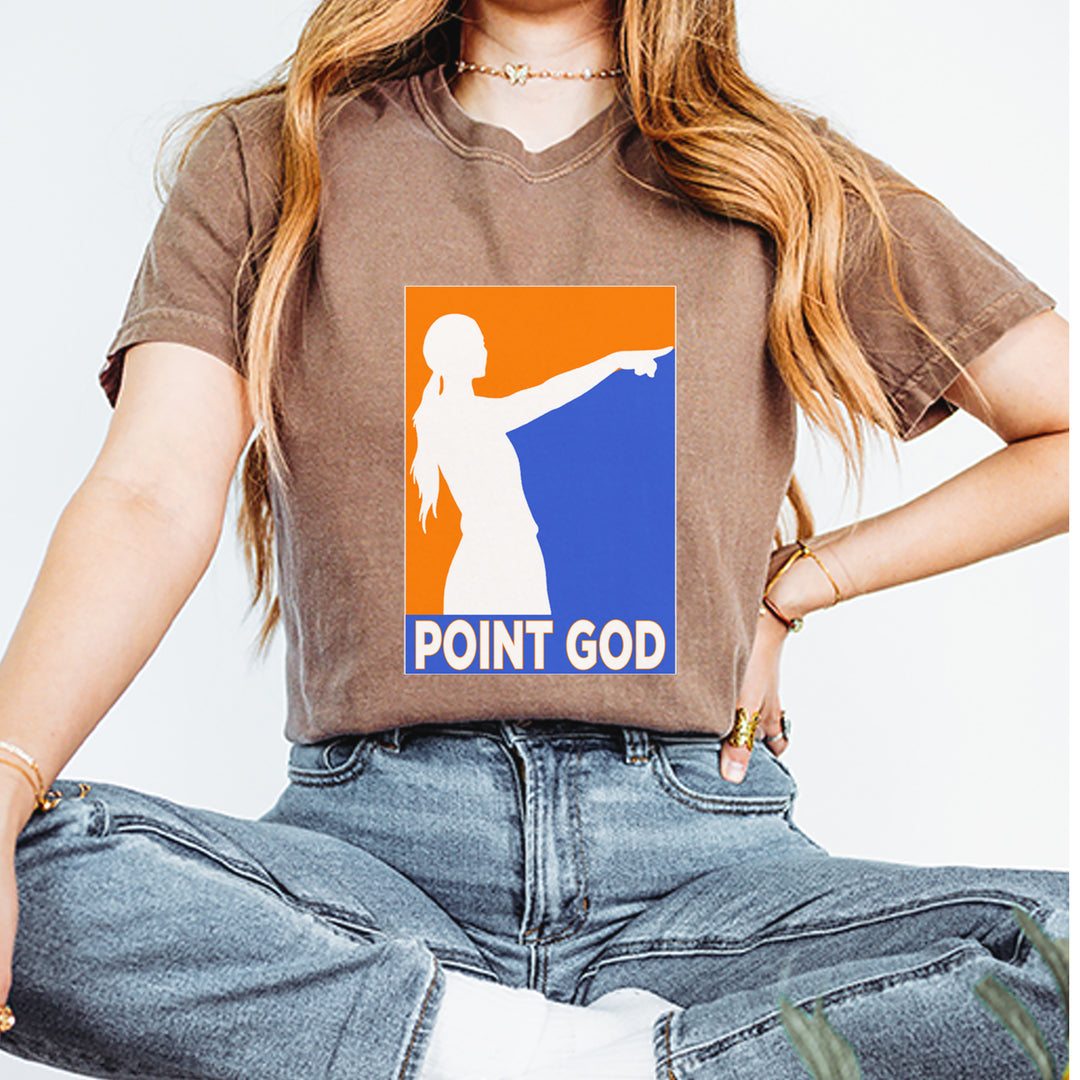Point God Cunningham Basketball Pointing Meme  Vintage Soft Unisex T-shirt 