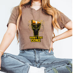 Hoist The Cone Pittsburgh Pride Vintage Soft Unisex T-shirt 